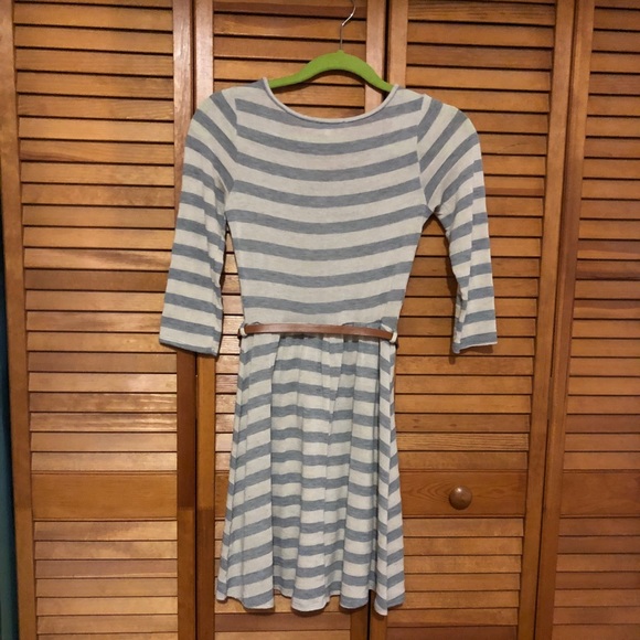[Charlotte Russe] 3/4 length sleeve striped dress - Picture 7 of 8